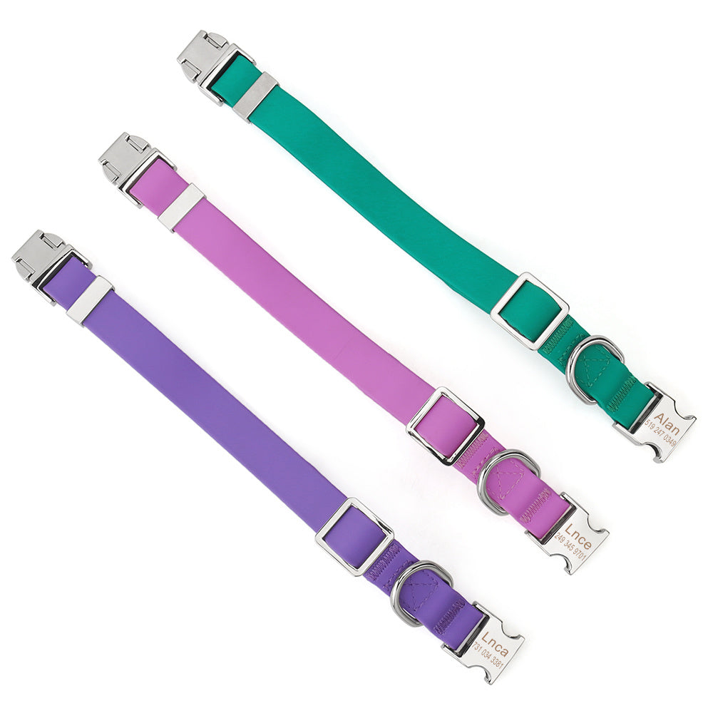 Professional Waterproof Adjustable Silicone Pet Traction Rope kits