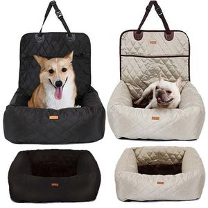 Professional 2 In 1 Pet Carrier Folding Car Seat Pad kits