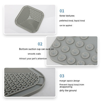 Professional Anti-choke Slow Feeding Bowl Dog Licking Pad Pet Supplies kits