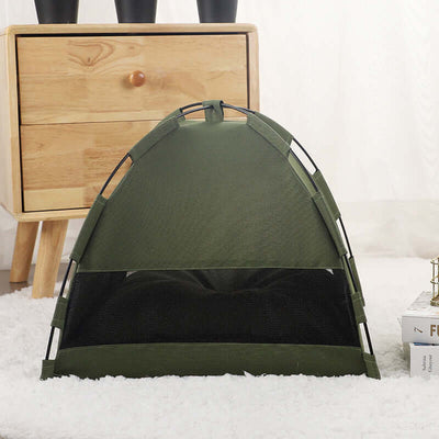 Professional Cat Tent Cooling Mat Dog House Pet Sofa Camping Dog Bed With Cushion For Dog Kennel Indoor Cat Nest Cat Bed Pets Products kits