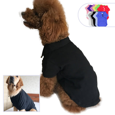 Professional Pet clothing polo shirt kits