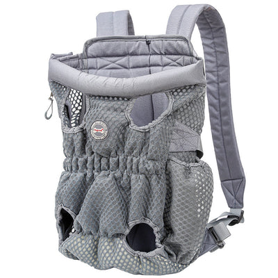 Professional Pet Carrier Backpack Outdoor Travel Mesh Breathable Shoulder Bags kits