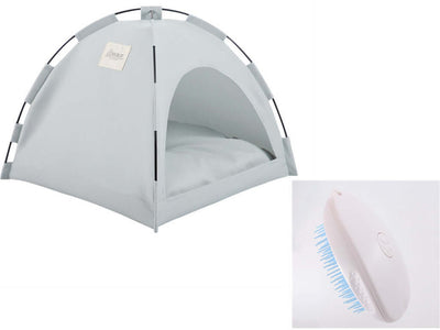 Professional Cat Tent Cooling Mat Dog House Pet Sofa Camping Dog Bed With Cushion For Dog Kennel Indoor Cat Nest Cat Bed Pets Products kits