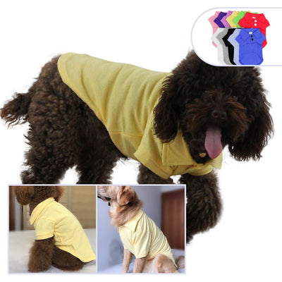 Professional Pet clothing polo shirt kits