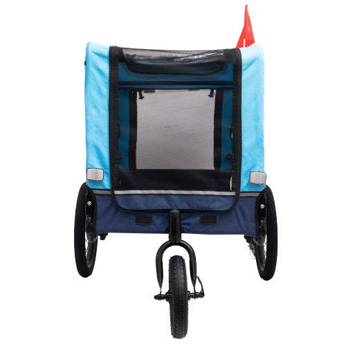 Professional Outdoor Heavy Duty Foldable Utility Pet Stroller Dog Carriers Bicycle Trailer kits