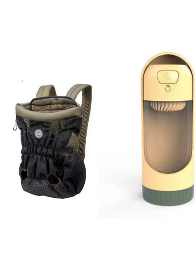 Professional Pet Carrier Backpack Outdoor Travel Mesh Breathable Shoulder Bags kits