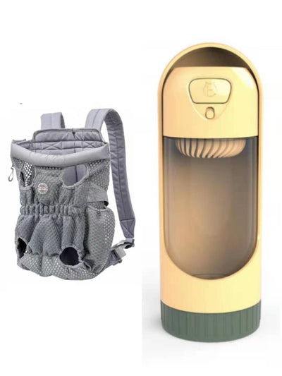 Professional Pet Carrier Backpack Outdoor Travel Mesh Breathable Shoulder Bags kits