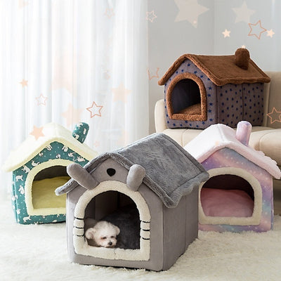 Professional Pet Bed Small Dog Teddy Cat Litter Four Seasons Universal Dog House Dog Bed Pets Supplies kits