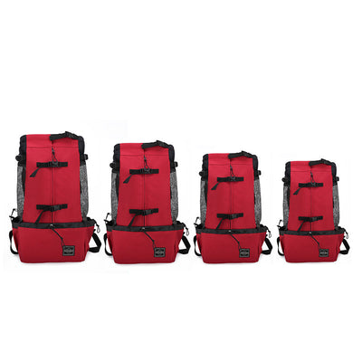 Professional Pet Dog Carrier Bag Carrier For Dogs Backpack Out Double Shoulder Portable Travel Backpack Outdoor Dog Carrier Bag Travel kits