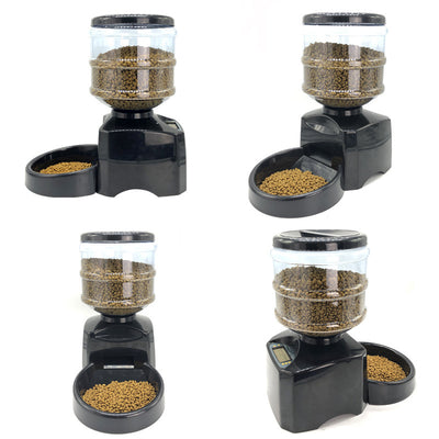 Professional Three-meal Timed Quantitative Pet Automatic Feeding Machine kits