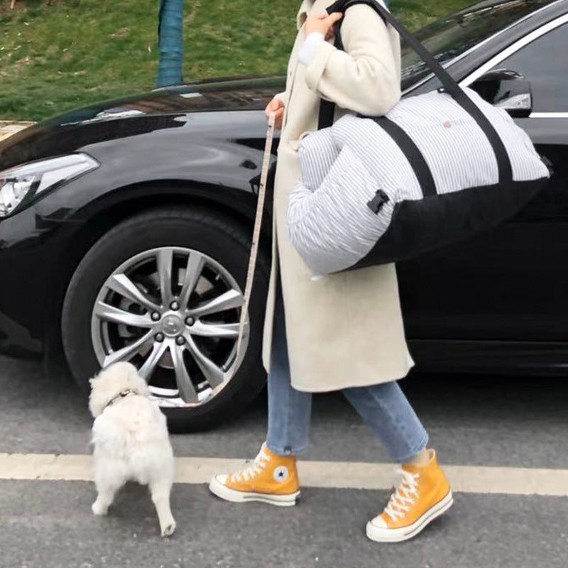 Professional Pet Travel Dog Safety Car Carrier kits