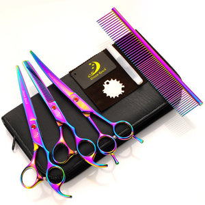 Professional Pet grooming scissors kits