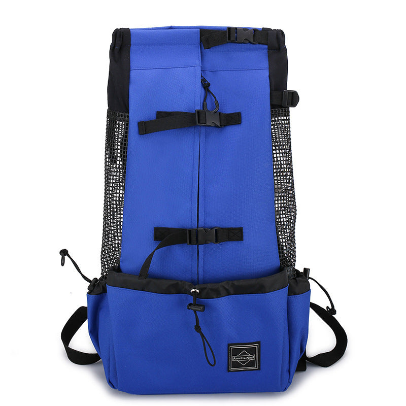 Professional Pet Dog Carrier Bag Carrier For Dogs Backpack Out Double Shoulder Portable Travel Backpack Outdoor Dog Carrier Bag Travel kits