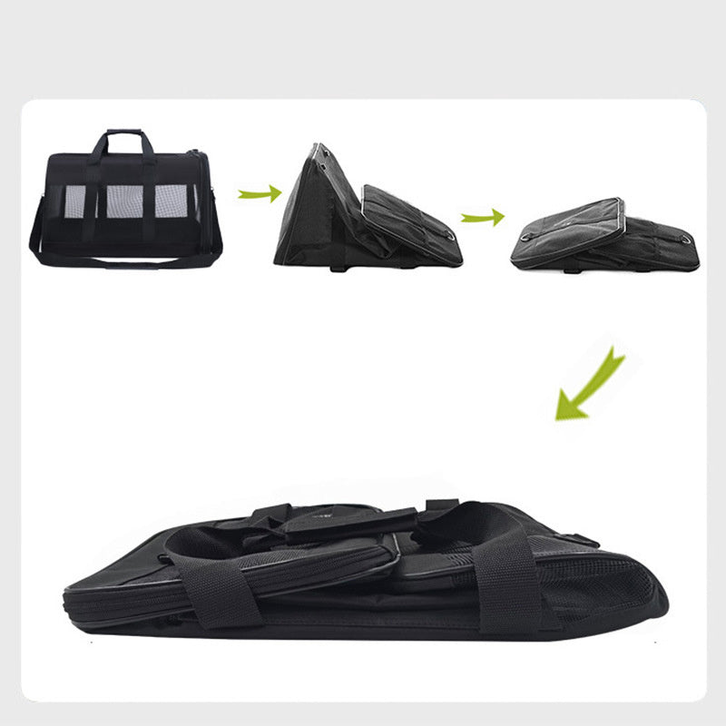 Professional Dog Cat Carriers Bags Car Portable Transport Pet Bag Cage Portable Pet Foldable Outgoing Travel Breathable Pets Handbag kits