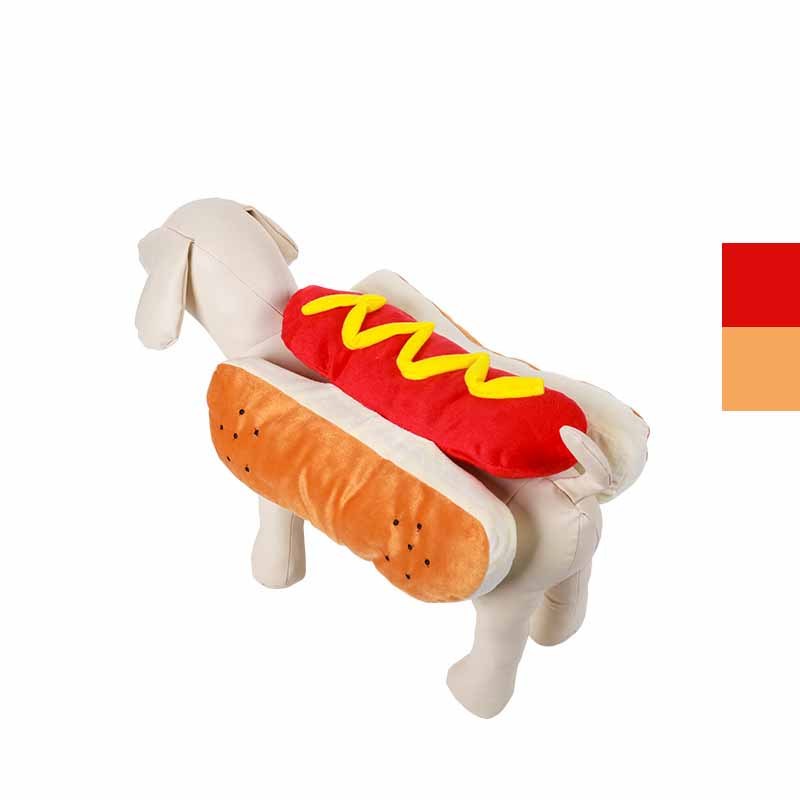 Professional Funny Halloween Costumes For Dogs Puppy Pet Clothing Hot Dog Design Dog Clothes Pet Apparel Dressing Up Cat Party Costume Suit kits
