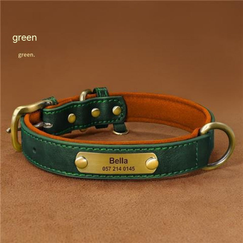 Professional Dog Collar Engraved With Lettering To Prevent Loss Of Neck Collar kits