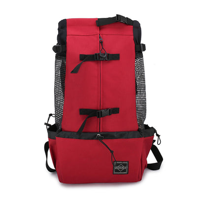 Professional Pet Dog Carrier Bag Carrier For Dogs Backpack Out Double Shoulder Portable Travel Backpack Outdoor Dog Carrier Bag Travel kits