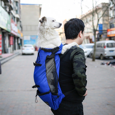 Professional Pet Dog Carrier Bag Carrier For Dogs Backpack Out Double Shoulder Portable Travel Backpack Outdoor Dog Carrier Bag Travel kits