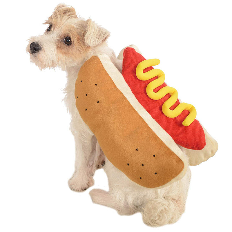 Professional Funny Halloween Costumes For Dogs Puppy Pet Clothing Hot Dog Design Dog Clothes Pet Apparel Dressing Up Cat Party Costume Suit kits