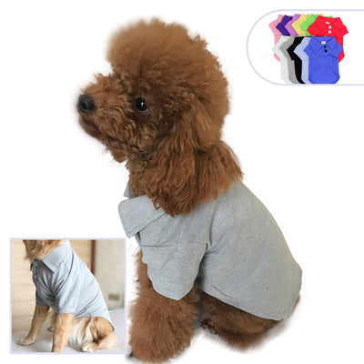 Professional Pet clothing polo shirt kits