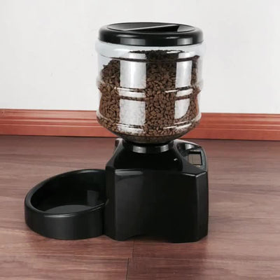 Professional Three-meal Timed Quantitative Pet Automatic Feeding Machine kits