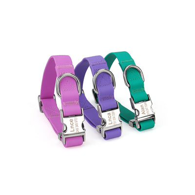 Professional Waterproof Adjustable Silicone Pet Traction Rope kits