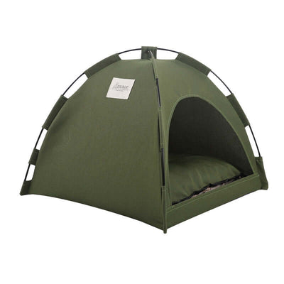 Professional Cat Tent Cooling Mat Dog House Pet Sofa Camping Dog Bed With Cushion For Dog Kennel Indoor Cat Nest Cat Bed Pets Products kits