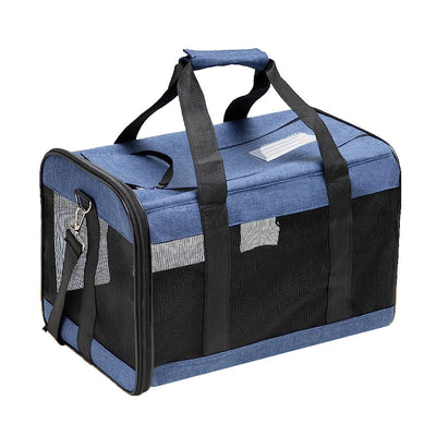 Professional Dog Cat Carriers Bags Car Portable Transport Pet Bag Cage Portable Pet Foldable Outgoing Travel Breathable Pets Handbag kits