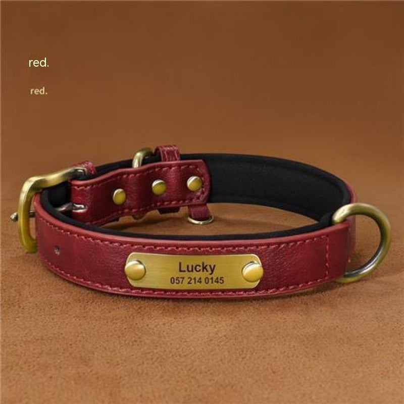 Professional Dog Collar Engraved With Lettering To Prevent Loss Of Neck Collar kits